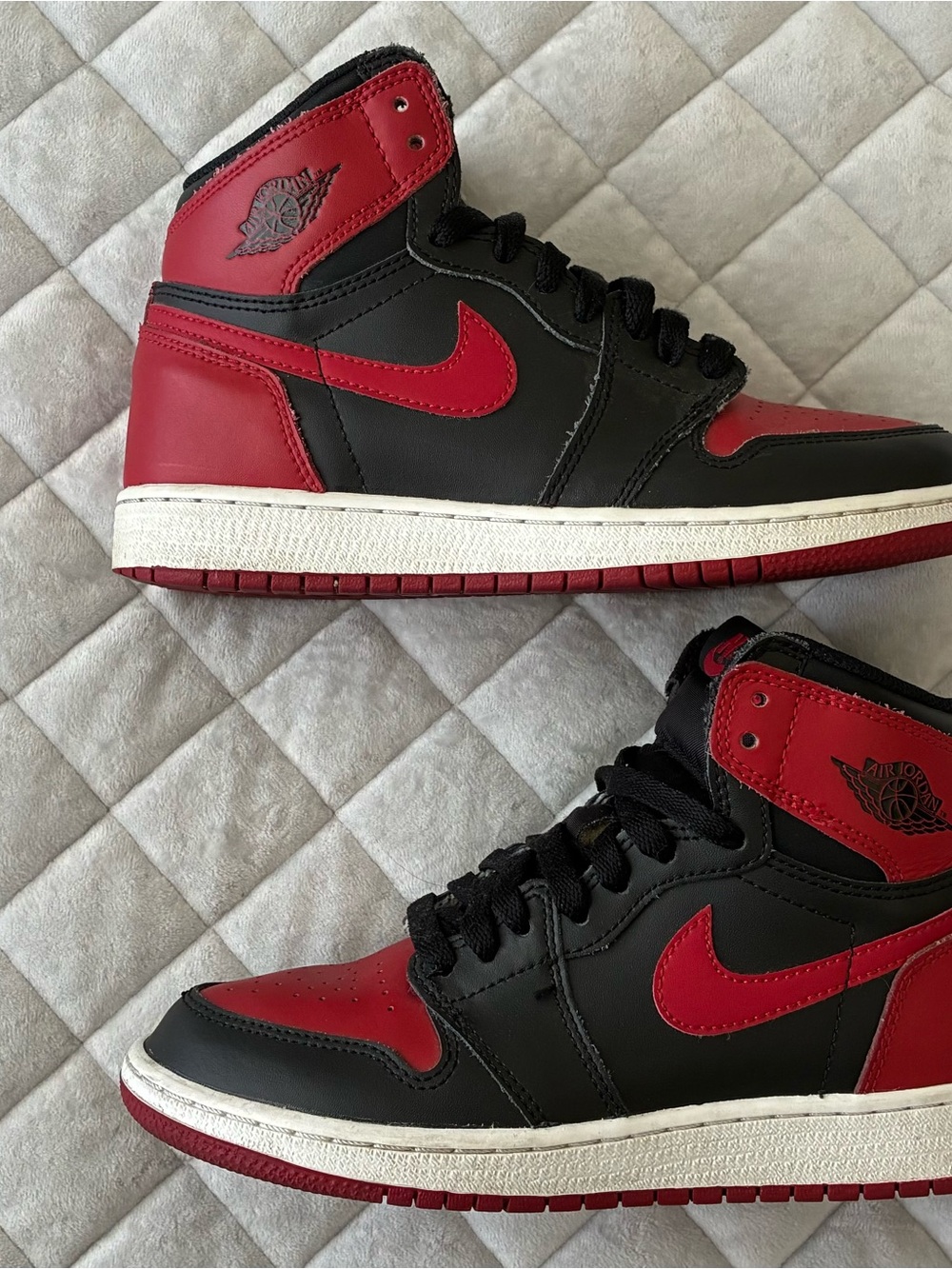 Air Jordan 1 Retro High OG GS Banned Bred 2016 Edition 575441-001 Youth Size 4.5